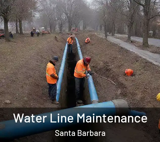  Water Line Maintenance Santa Barbara